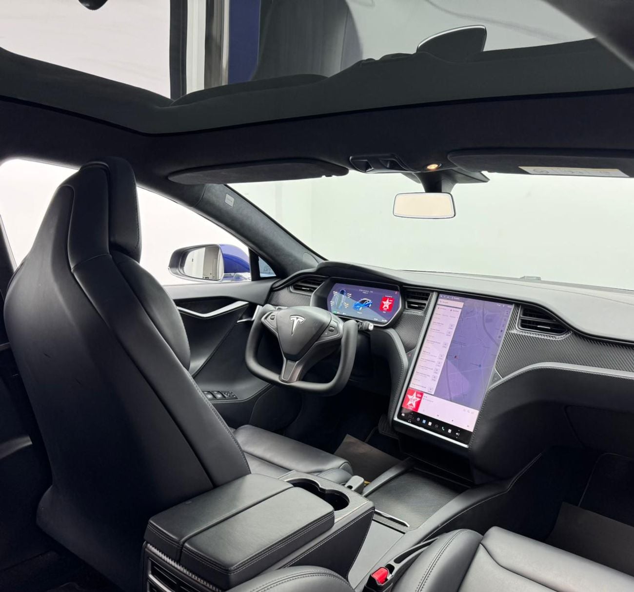 Tesla Model S 2019 Tesla Model S 75D, 2027 Tesla Battery Warranty, 2027 Tesla Warranty, Tesla Service History, GCC