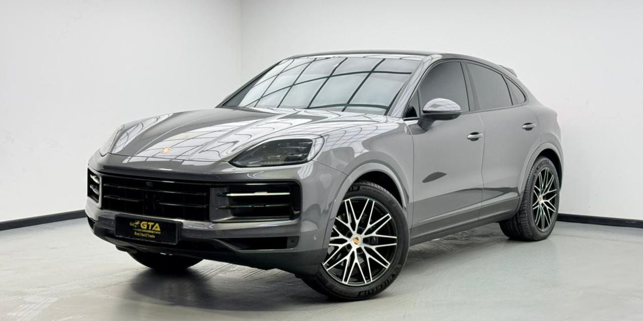 Porsche Cayenne 2025 Porsche Cayenne Coupe, 2027 Porsche Warranty, Full Porsche Service History, Fully Loaded, GCC