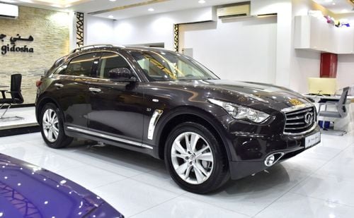 إنفينيتي QX70 EXCELLENT DEAL for our Infiniti QX70 ( 2016 Model ) in Brown Color GCC Specs