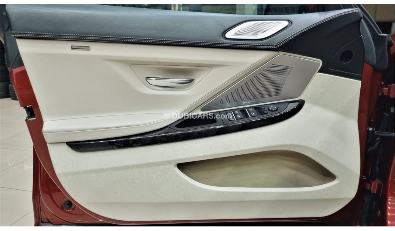بي أم دبليو 650i BMW 650I INDIVIDUAL 2013 IN BEAUTIFUL CONDITION FO 69K AED