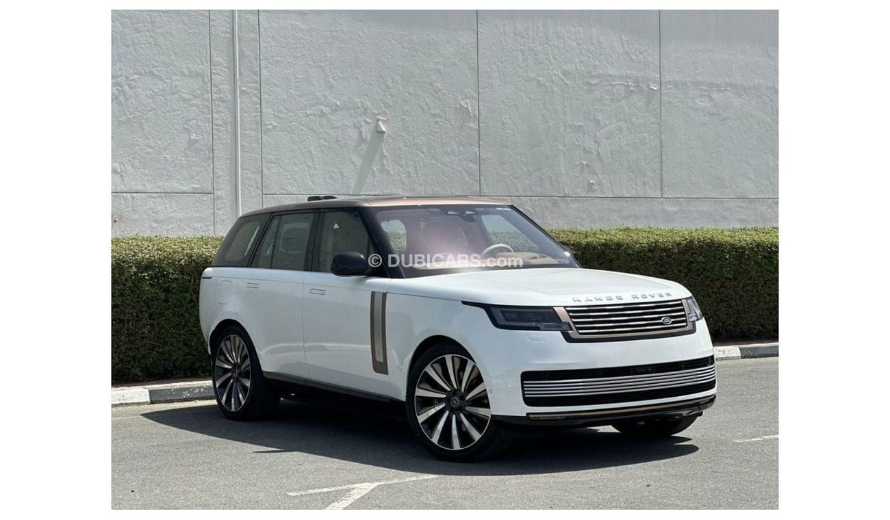 Land Rover Range Rover WHITE ROSE GOLD GCC SPEC UNDER WARRANTY AND SERVICE