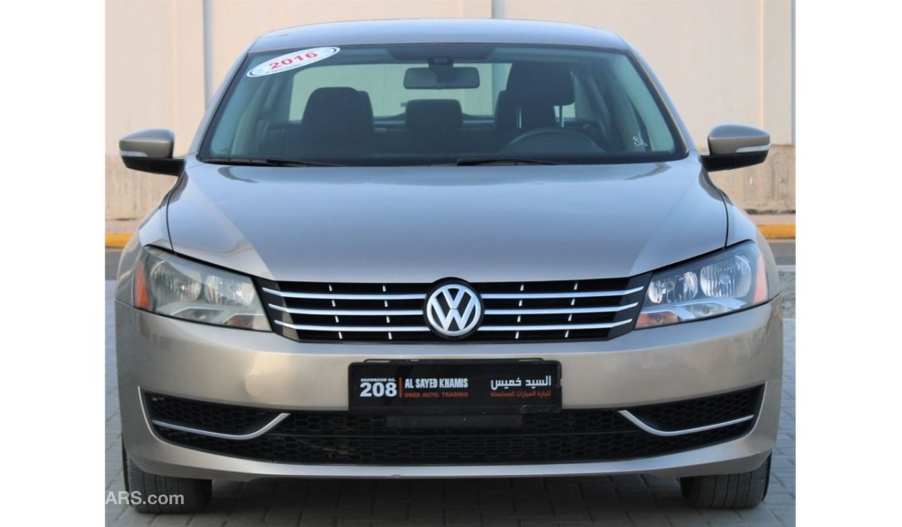 Volkswagen Passat Volkswagen Passat 2016 GCC in excellent condition without accidents, very clean from inside and outs