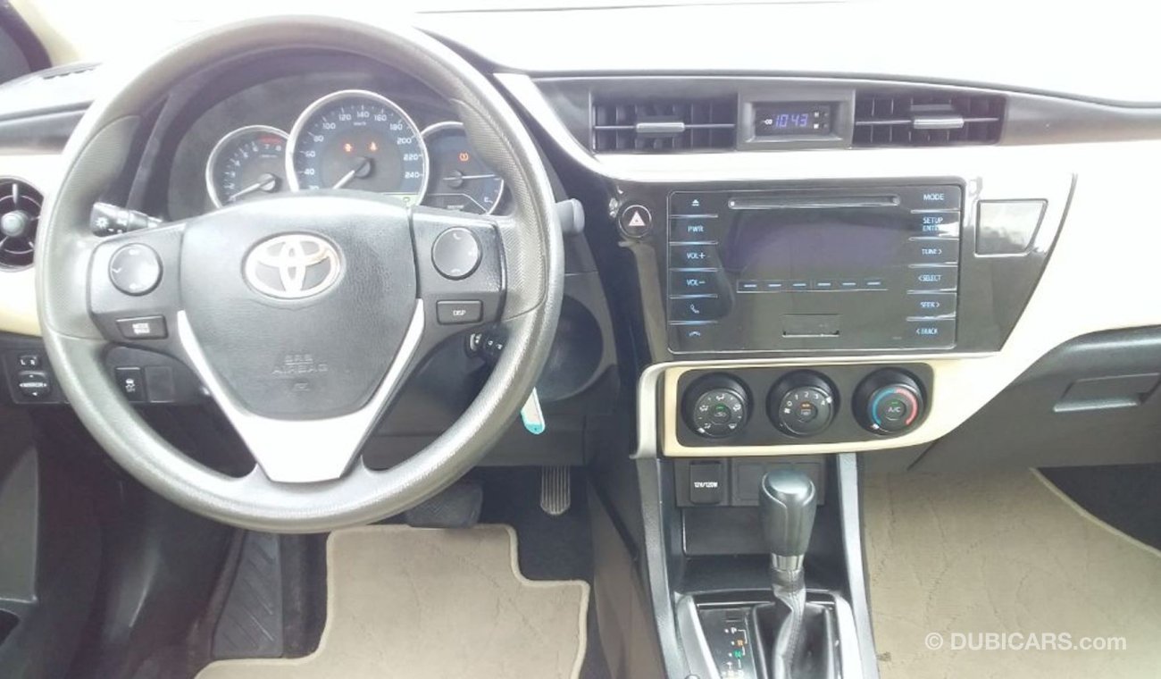 Toyota Corolla Toyota Corolla 1.6 XLI  2017 GCC