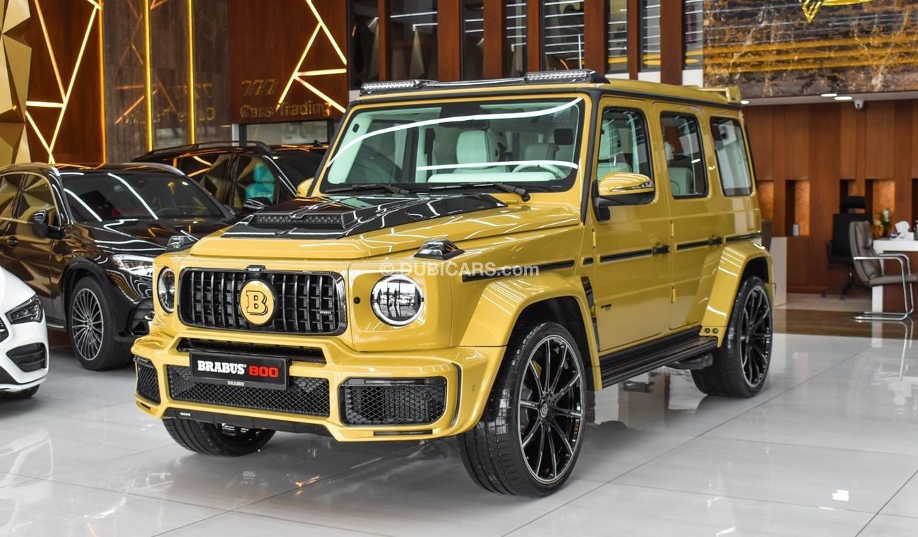 BRABUS 800 - Mercedes-AMG G 63 MERCEDES BENZ BRABUS 800 | BRABUS MIDDLE EAST | 2024