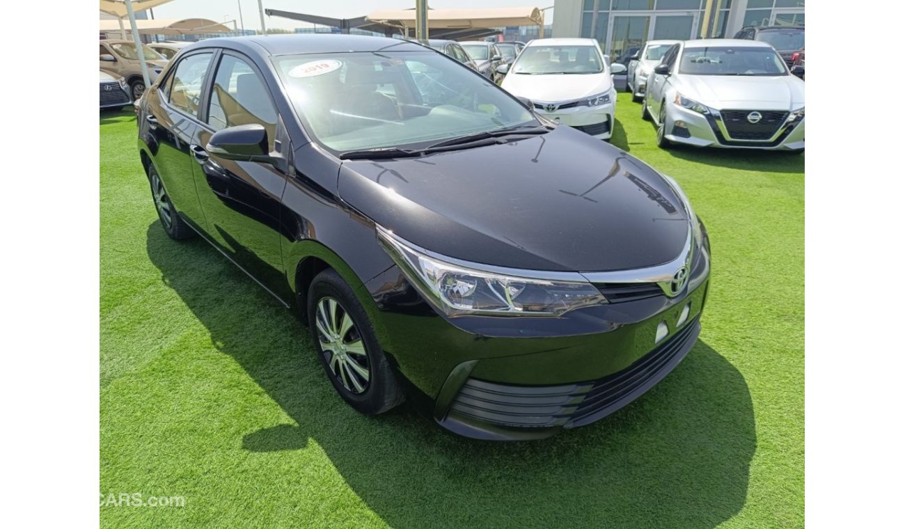 Toyota Corolla XLI Pre-owned Toyota Corolla for sale in Sharjah. White 2019 model, available at Rebou Najd Used Car