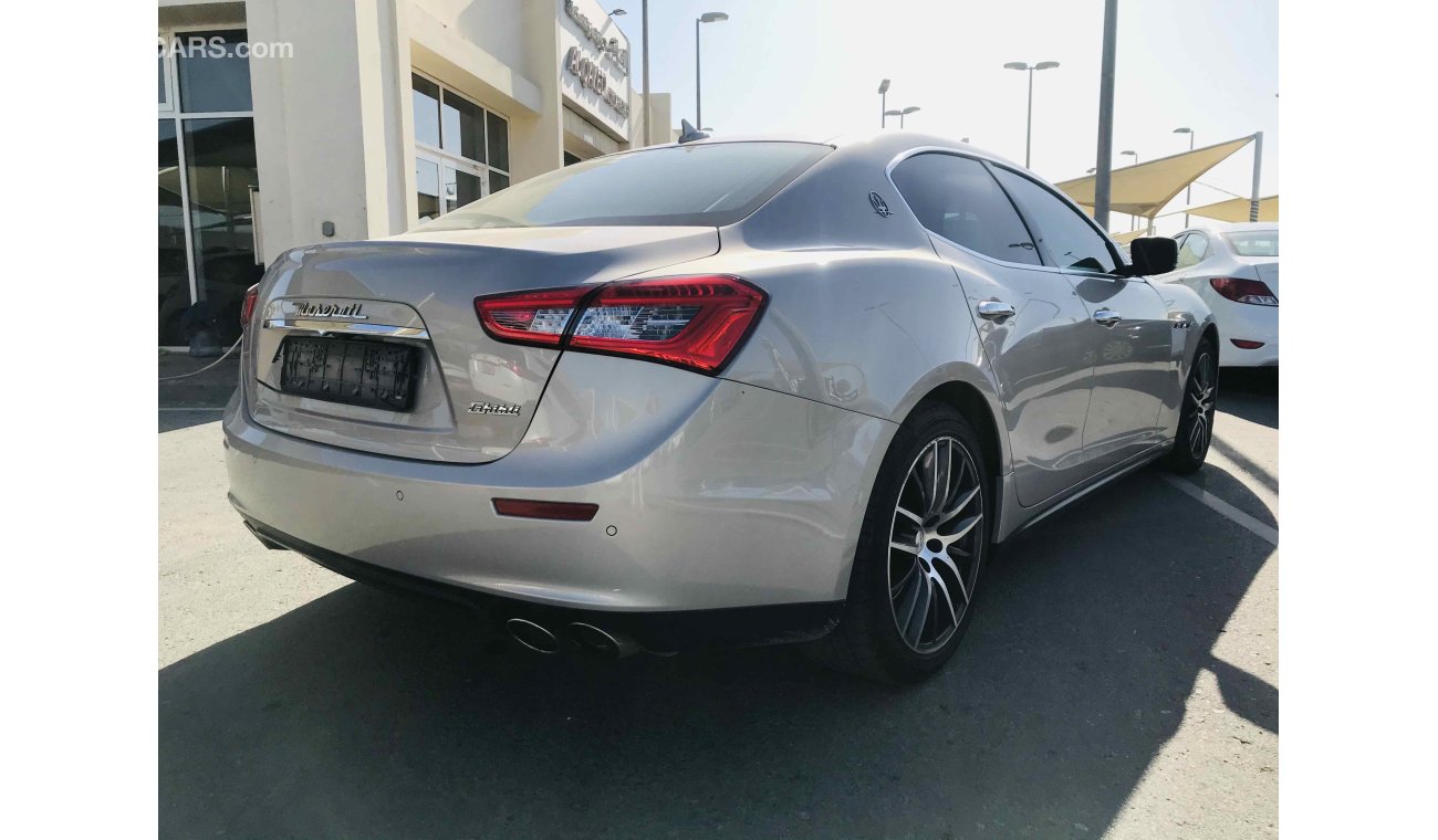 Maserati Ghibli سياره نظيفه جدا بحاله ممتازه بدون حوادث ضمان شاسيه جير ماكينه