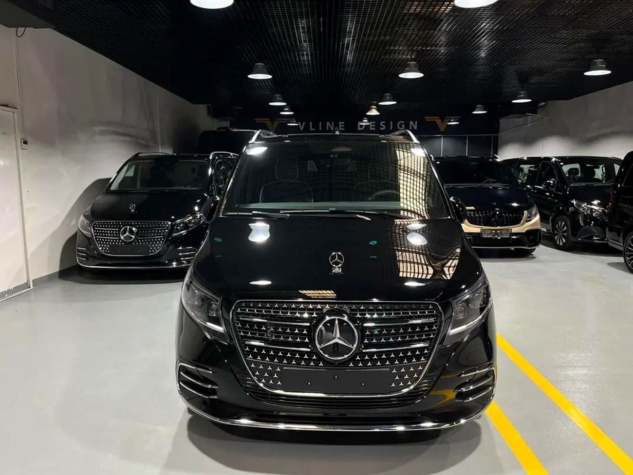 مرسيدس بنز V 300 NEW ARRIVAL 2026 MODEL VIP MERCEDES GCC V300 with ADDITIONAL REAR AC - 2 Years Warranty by VLINE