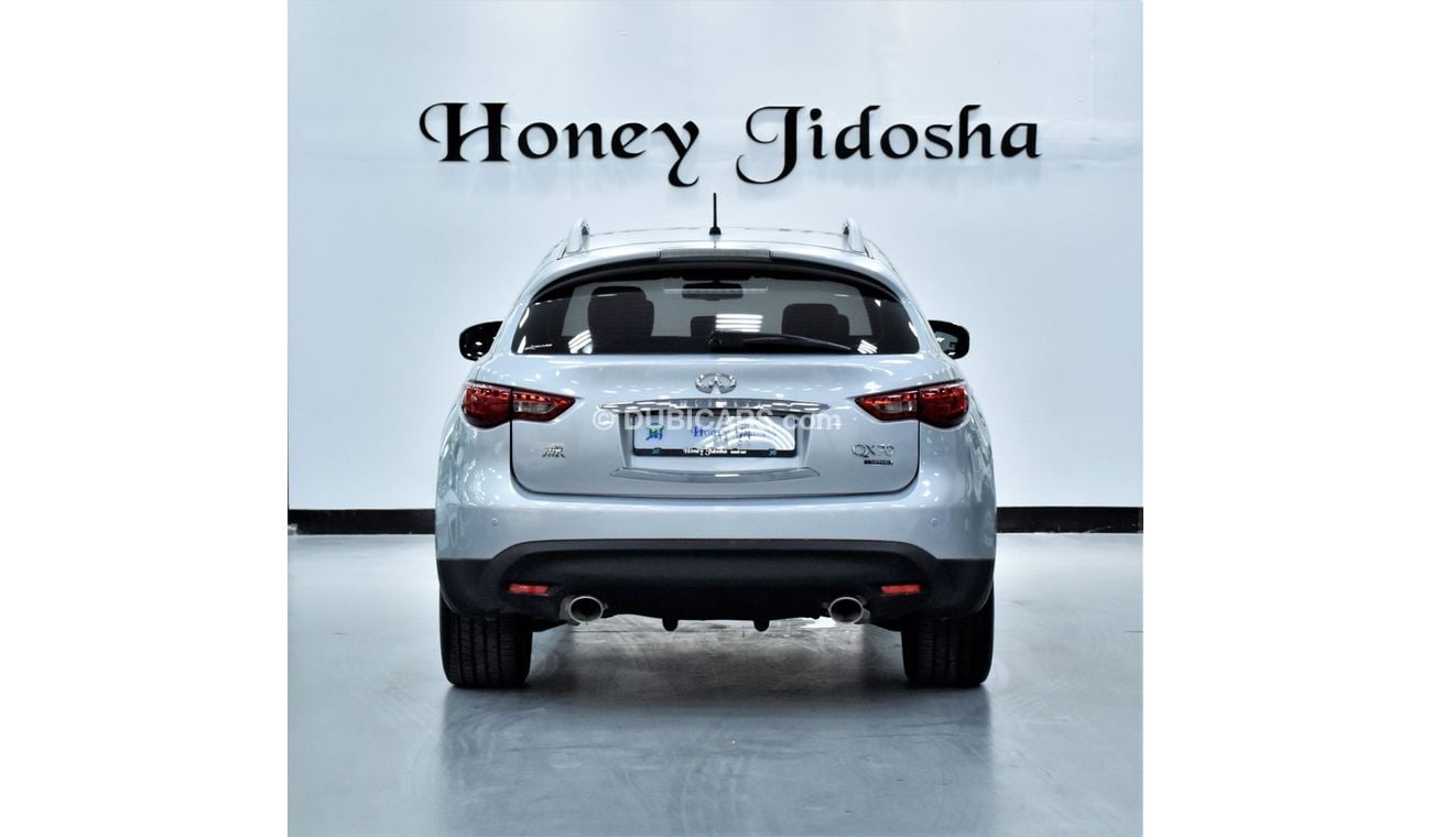 Infiniti QX70 EXCELLENT DEAL for our Infiniti QX70 Limited ( 2018 Model ) in Silver Color GCC Specs