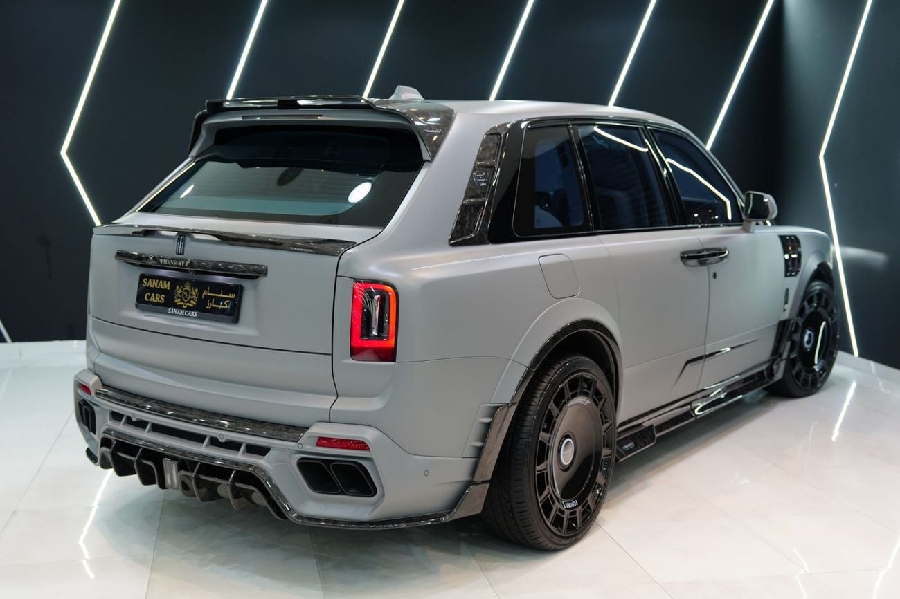 Rolls Royce Cullinan 2025 Rolls-Royce Cullinan Black Badge, ORIGINAL MANSORY, Full Forged-Carbon Widebody Kit, GCC Specs!