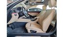 BMW 420i Sport Line AED 1,200 P.M | 2017 BMW 4 SERIES  420i SPORT-LINE  | GCC | UNDER WARRANTY