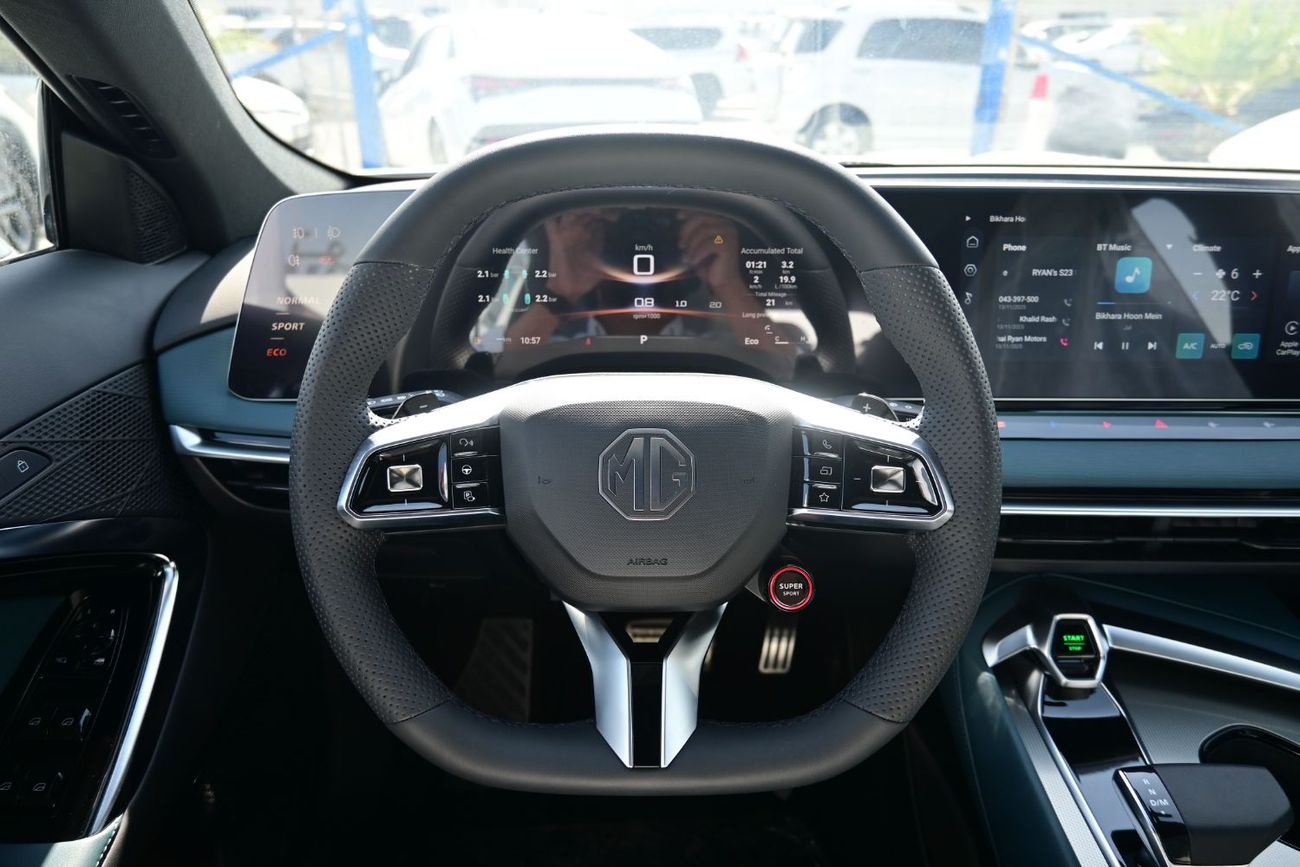 أم جي 7 MG7 1.5L Turbo, Petrol, FWD Model 2025 Color White