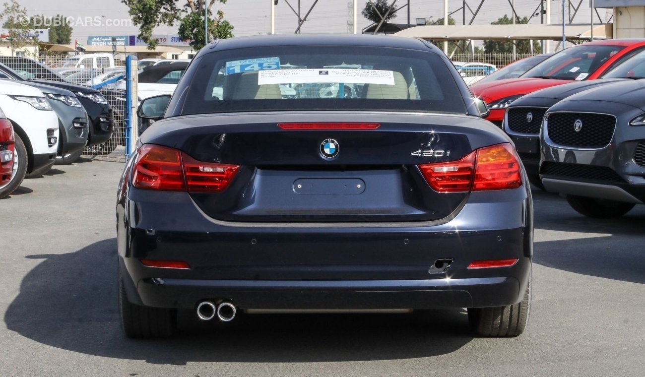 بي أم دبليو 420 BMW 420i Cabrio 2.0 Gasoline Brand New Zero KM 2016