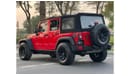 جيب رانجلر JEEP WRANGLER SPORT 2017 GCC IN LOW MILEAGE