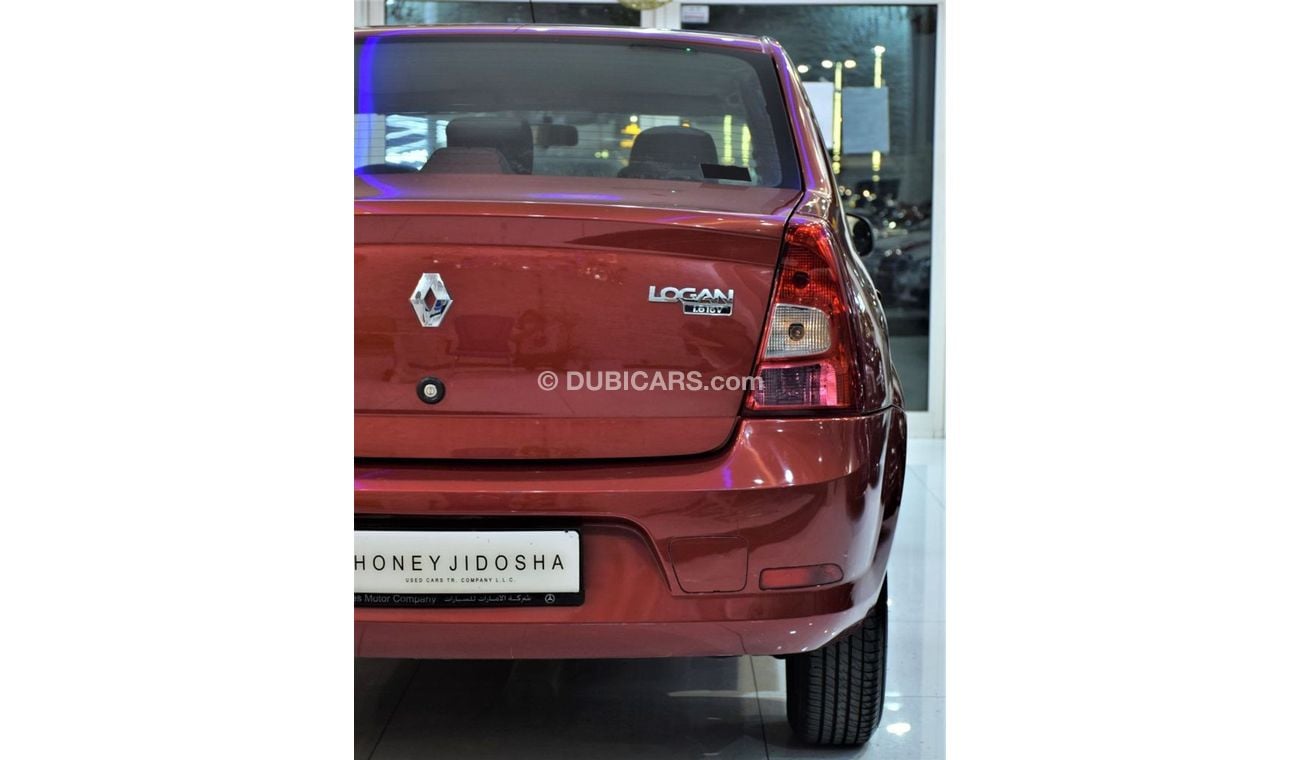 رينو لوجان EXECELLENT DEAL for this Renault Logan 1.6L 2013 Model!! in Red Color! GCC Specs