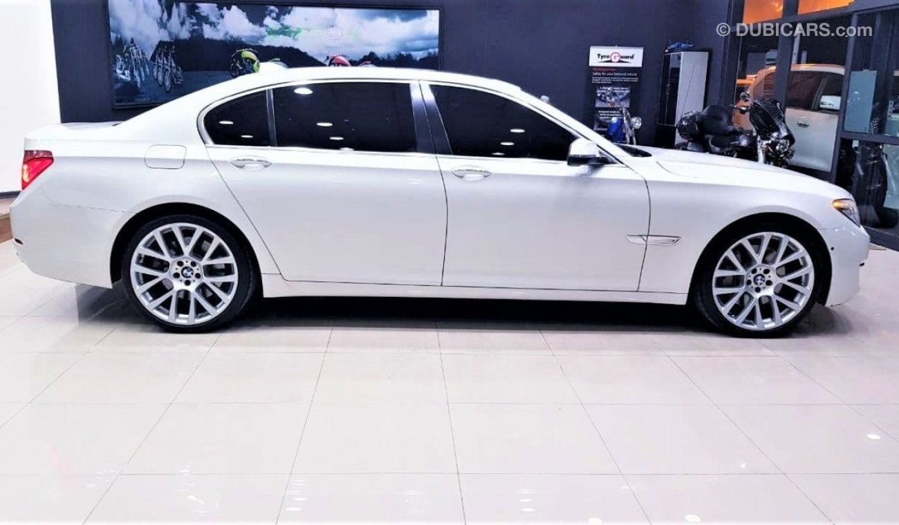 بي أم دبليو 750 BMW 750LI V8 4.4L 2013 MODEL GCC CAR IN VERY GOOD CONDITION