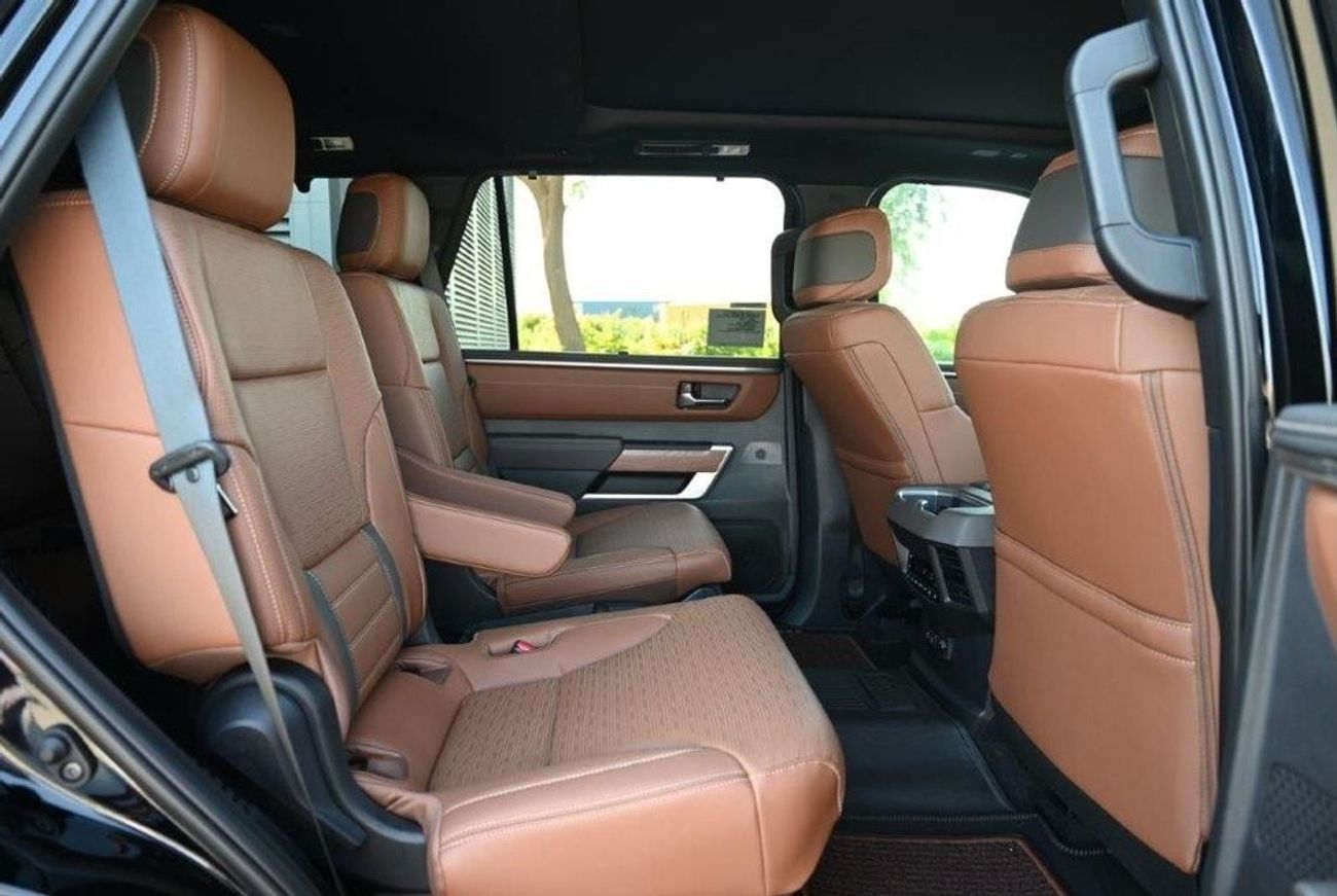 تويوتا سيكويا 2025 TOYOTA SEQUOIA 1794 EDITION HYBRID V6 3.5L TURBO 4WD 7-SEATER AUTOMATIC