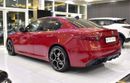 Alfa Romeo Giulia EXCELLENT DEAL for our Alfa Romeo Giulia Q2 Veloce ( 2023 Model ) in Red Color GCC Specs