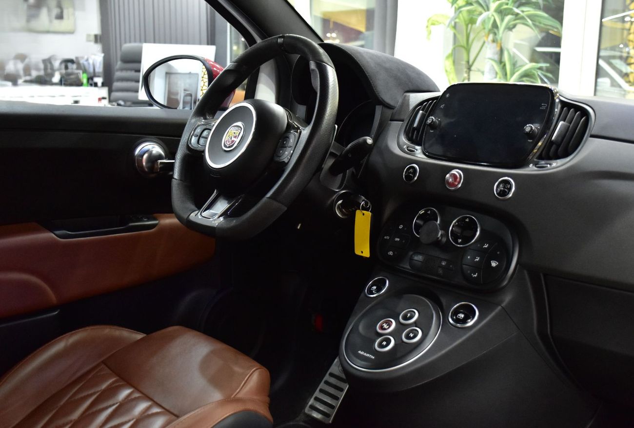 Abarth 595 EXCELLENT DEAL for our Abarth 595 Competizione ( 2022 Model ) in White Color GCC Specs