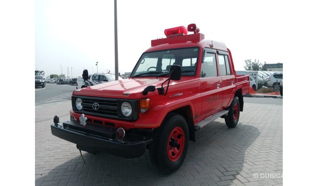 تويوتا لاند كروزر بيك آب TOYOTA LAND CRUISER FIRE TRUCK RIGHT HAND DRIVE (PM992)