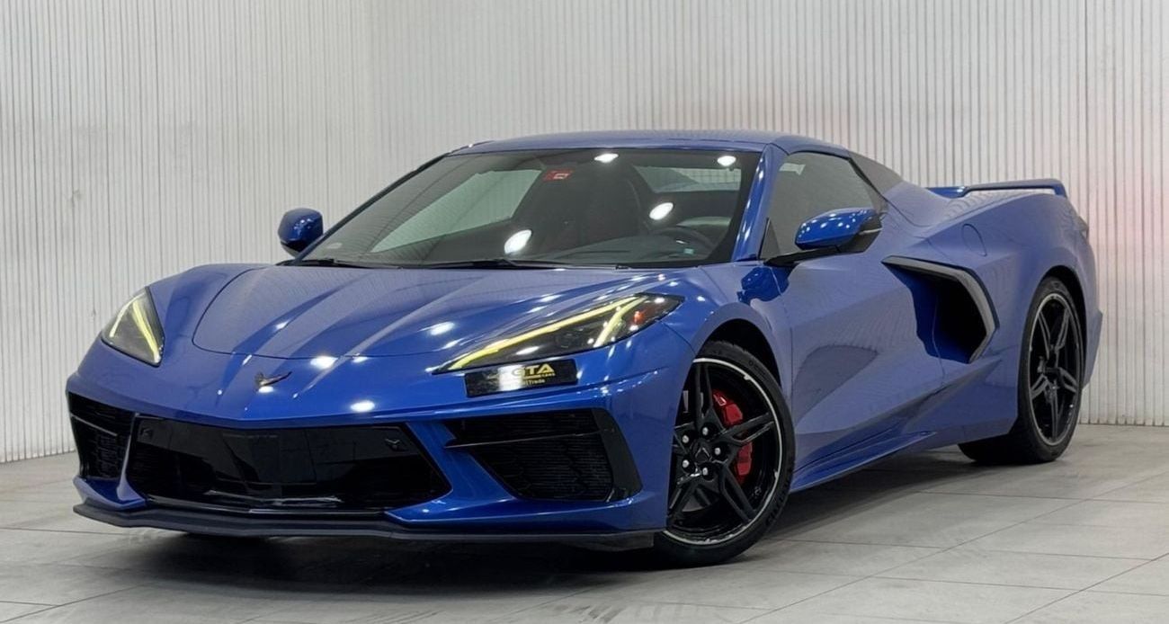 Chevrolet Corvette 3LT 6.2L (495 HP) Coupe 2021 Chevrolet Corvette 3LT, 1 Year Warranty, Full Service History, GCC