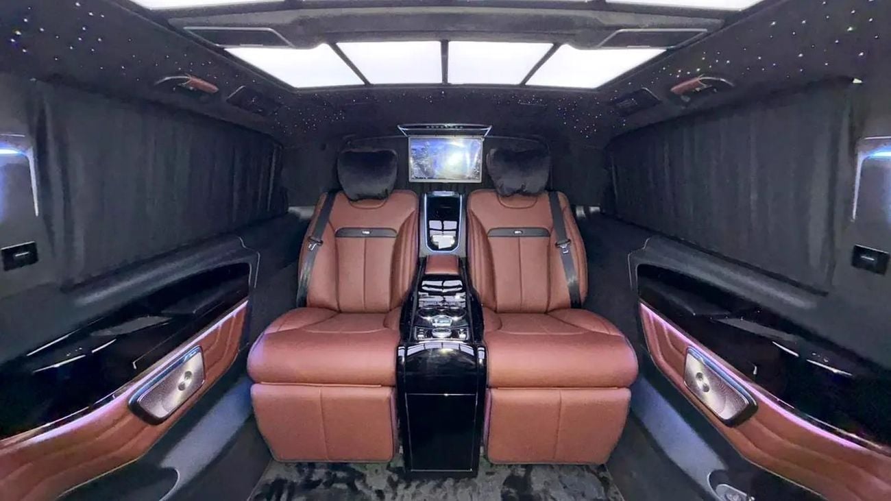 Mercedes Benz V300 NEW ARRIVAL 2026 MODEL VIP MERCEDES GCC V300 with ADDITIONAL REAR AC - 2 Years Warranty by VLINE