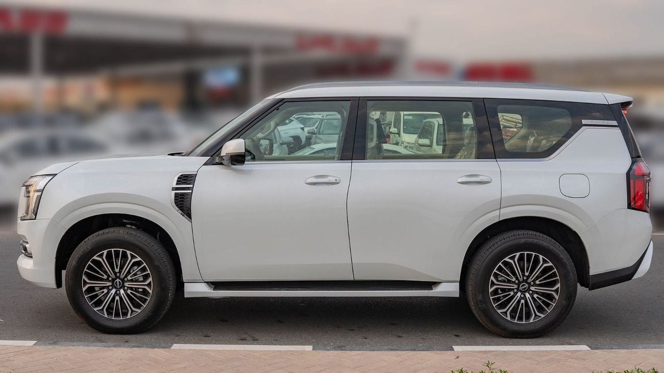 نيسان باترول SE PLATINUM CITY 2026 Nissan Patrol SE Platinum 3.8L AT Petrol (White-Beige)