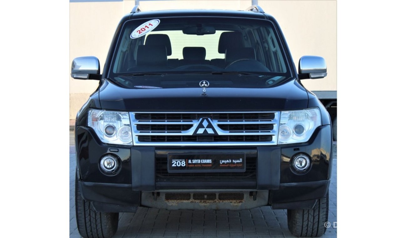 Mitsubishi Pajero Mitsubishi Pajero 2011 GCC No. 1 full option in excellent condition, without paint, without accident