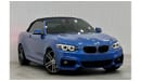 BMW 220i Std 2018 BMW 220i M-Sport Convertible, Warranty, Full Options, Low Kms, GCC