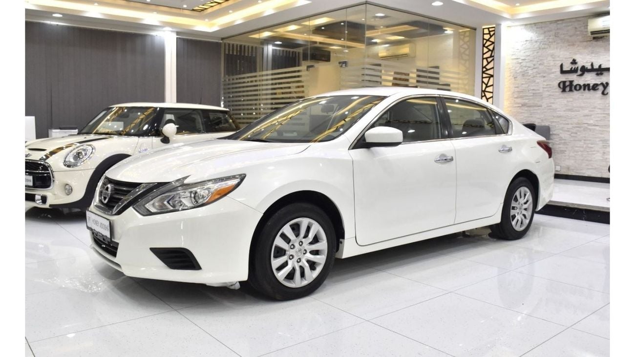 Nissan Altima EXCELLENT DEAL for our Nissan Altima 2.5 S ( 2018 Model ) in White Color GCC Specs