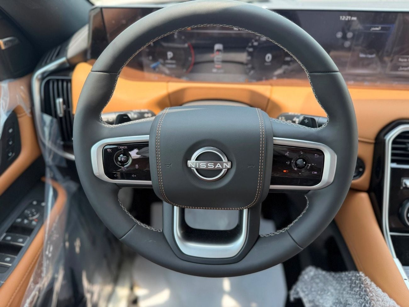 نيسان باترول LE PLATINUM CITY Nissan Patrol 3.5 platinum LE Full option black Roof 2026