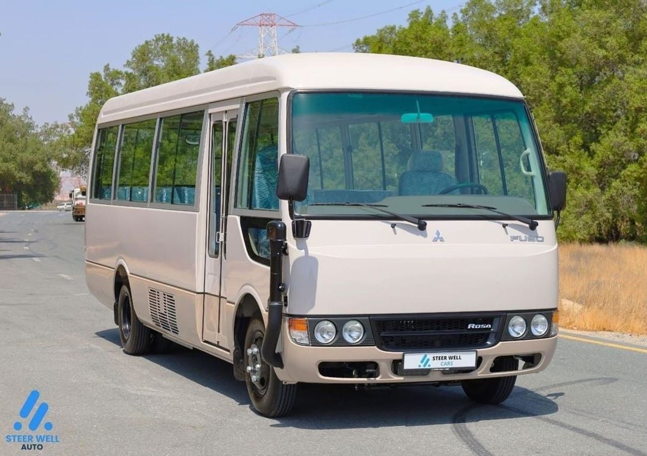 Mitsubishi Rosa 30 Seater - 4.2L - 4D33 - Best Selling - Smooth Transmission - Book Now!