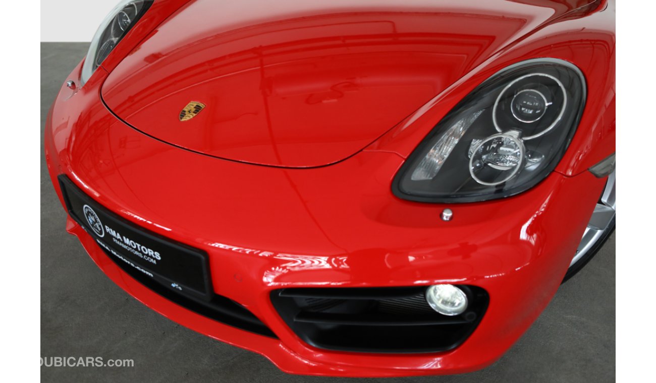 Porsche Cayman S 2016 (PDK, Guards Red, Porsche History, Warranty)