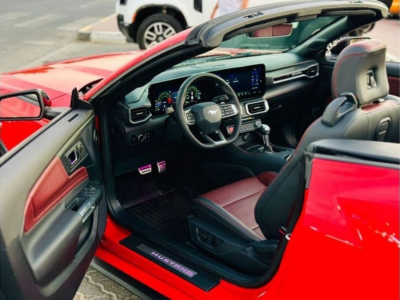 فورد موستانج GT Premium Convertible | Monthly AED 3800/- | 0% DP | Digital Cluster | Active Exhaust | # 04274