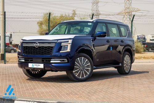 نيسان باترول LE PLATINUM CITY 2026 | GCC | 3.5L V6 | AWD | Beige Interior | 8-Seater | Height Control | Export