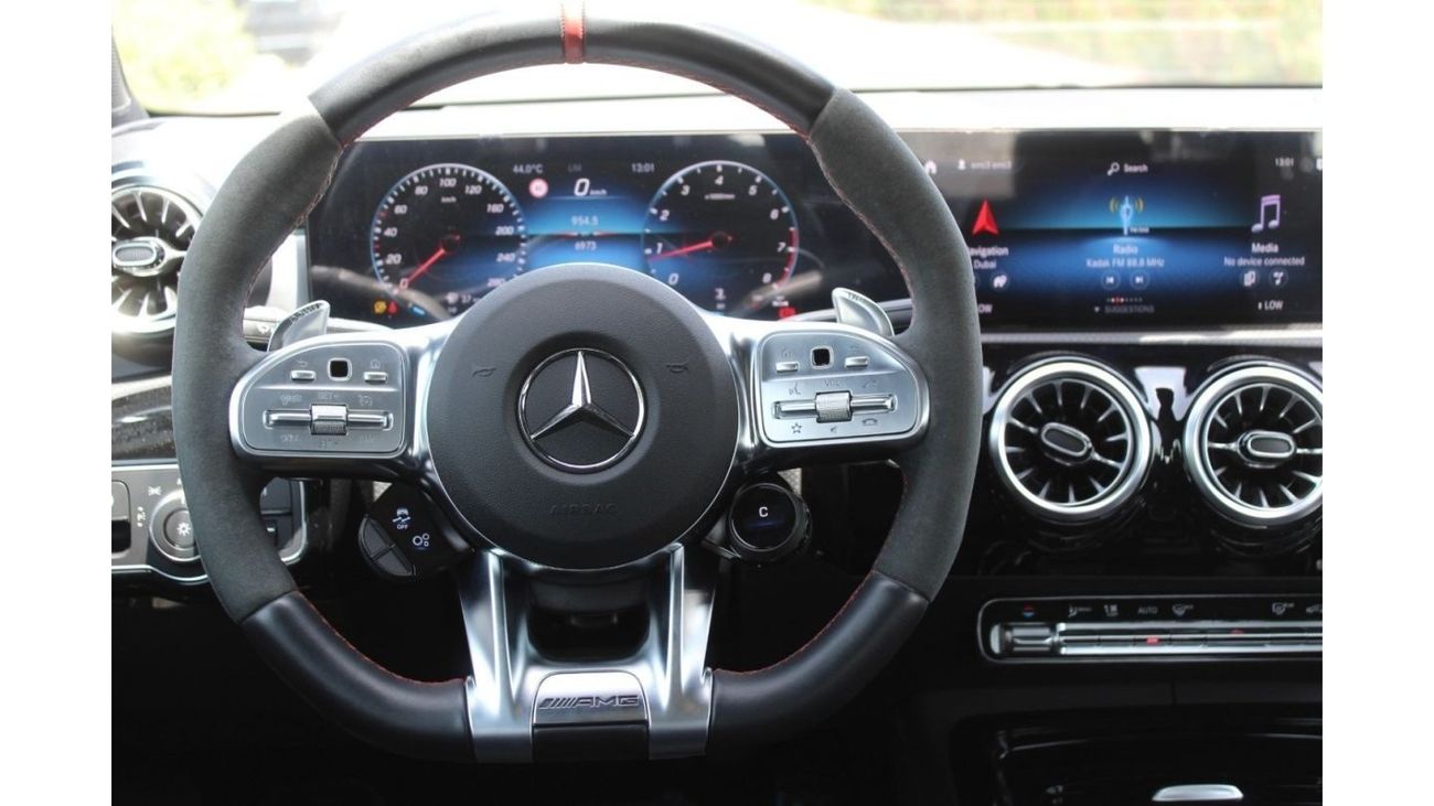 مرسيدس بنز A 35 AMG MERCEDES A35 AMG SPORT PREMIUM PLUS 2.0TC FULL OPTION 2023 GCC LOW MILEAGE WITH AGENCY WARRANTY IN B