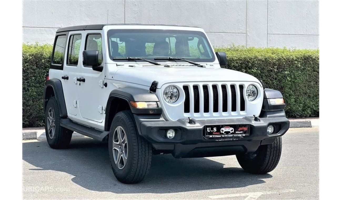 Jeep Wrangler Unlimited Sport JEEP WRANGLER UNLIMITED 2020 GCC SINGLE OWNER WITH AGENCY WARRANTY IN MINT CONDITION