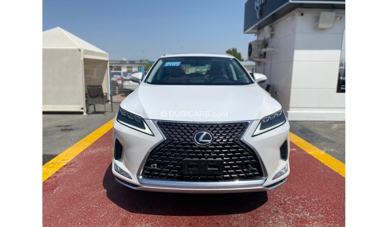 لكزس RX 350 لكزس RX 350 ، 3.5 لتر ، بنزين ، دفع رباعي ، دفع رباعي ، جلد داخلي ، أبيض ، موديل 2021 ، للتصدير والم