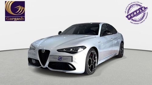 Alfa Romeo Giulia VELOCE | 2025 | 0% DP | AED 2,452/ Month | Gargash Warranty and Service