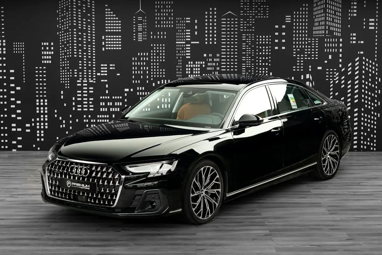 أودي A8 AUDI | A8L QUATTRO 55 | 2026 | GCC SPECS DEALER WARRANTY + SERVICE CONTRACT. Full self-driving capab