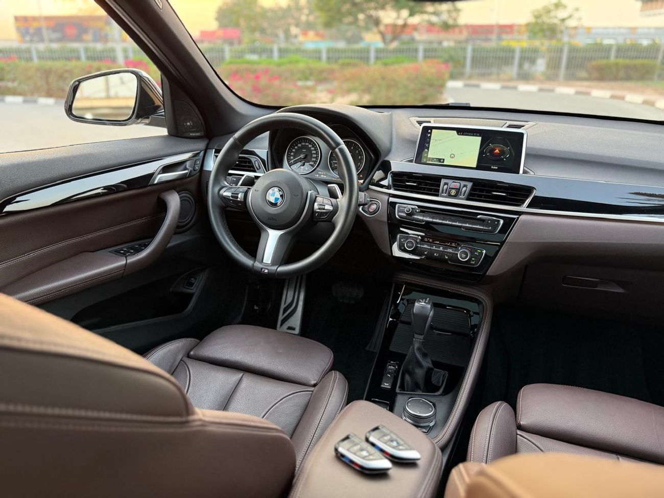 BMW X1 xDrive 25i M Sport 2.0L ONE WEEK OFFER BMW XI 2018 M KIT GCC FULL OPTIONS LOW MILEAGE ORIGINAL PAINT