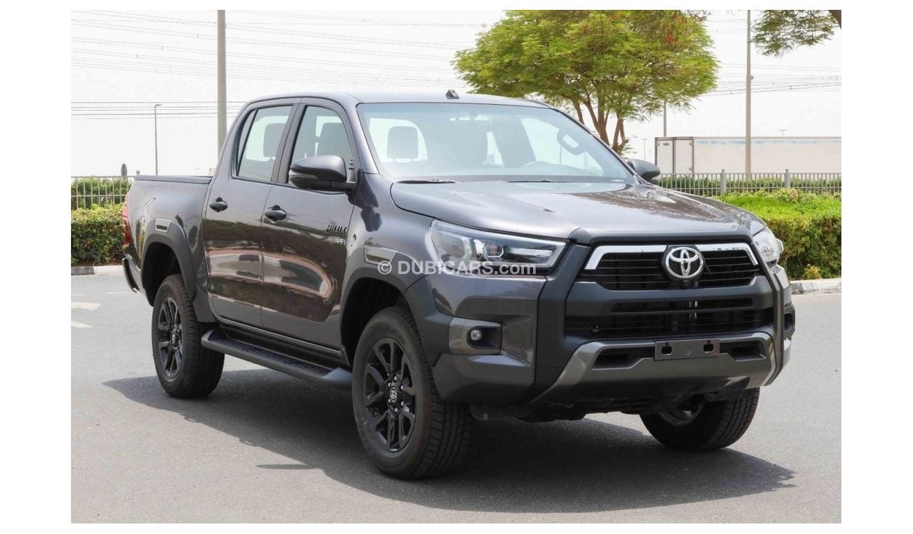 Toyota Hilux 2023 Toyota Hilux 4x4 DC 4.0 Adventure HI SR5 P A/T - Silver inside black
