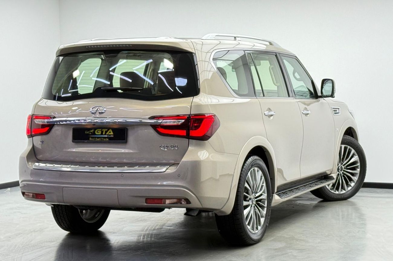 Infiniti QX80 Sensory 8 5.6L 2020 Infiniti QX80 Sensory, Warranty, Full Service History, Excellent Condition, GCC