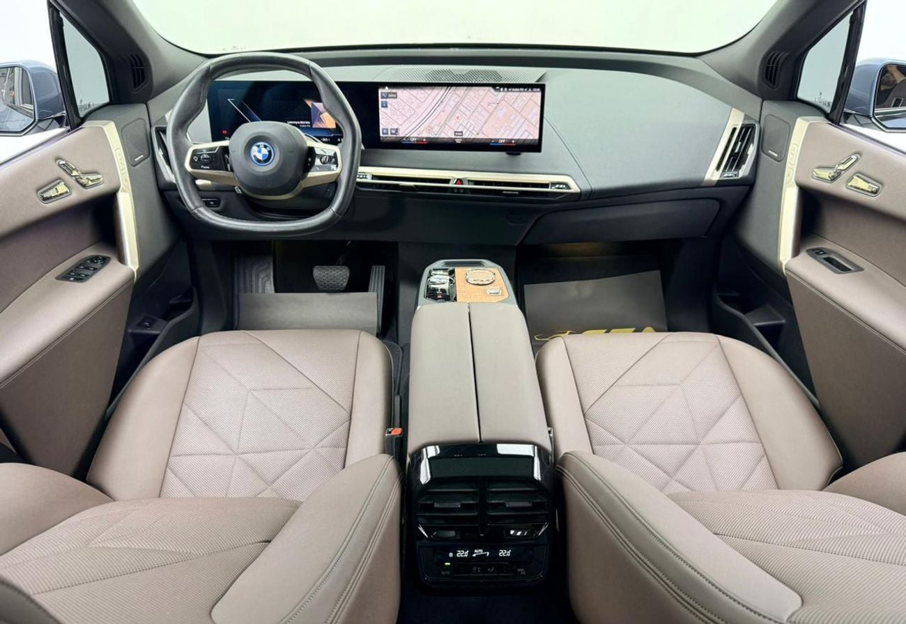 BMW iX XDRIVE40 2023 BMW iX xDrive 40, BMW Warranty+Service Contract+Full Service History, GCC