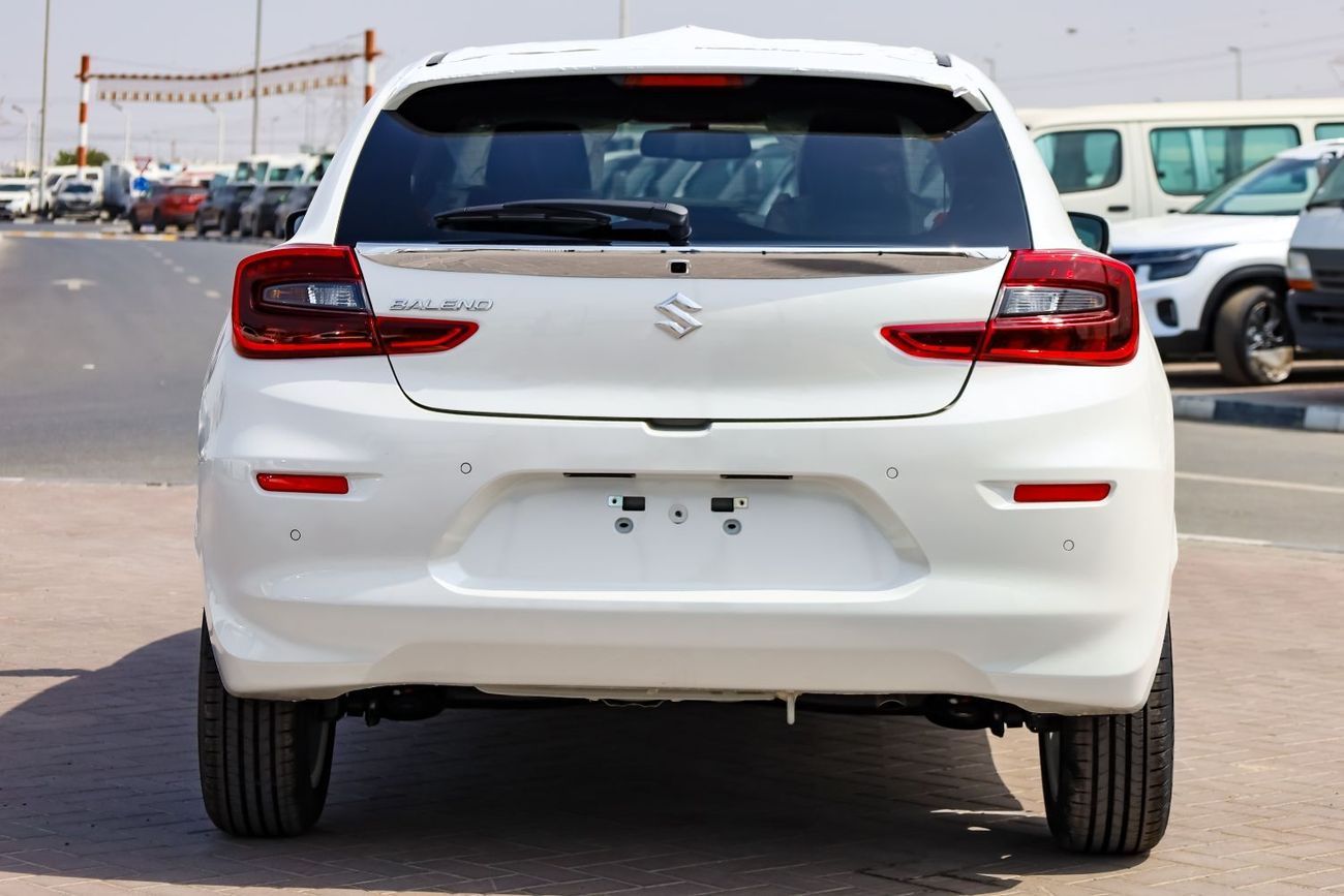 سوزوكي بالينو 2026 GLX – 1.5L Petrol | 360° View | 6 Airbags | Export Only | Best Price