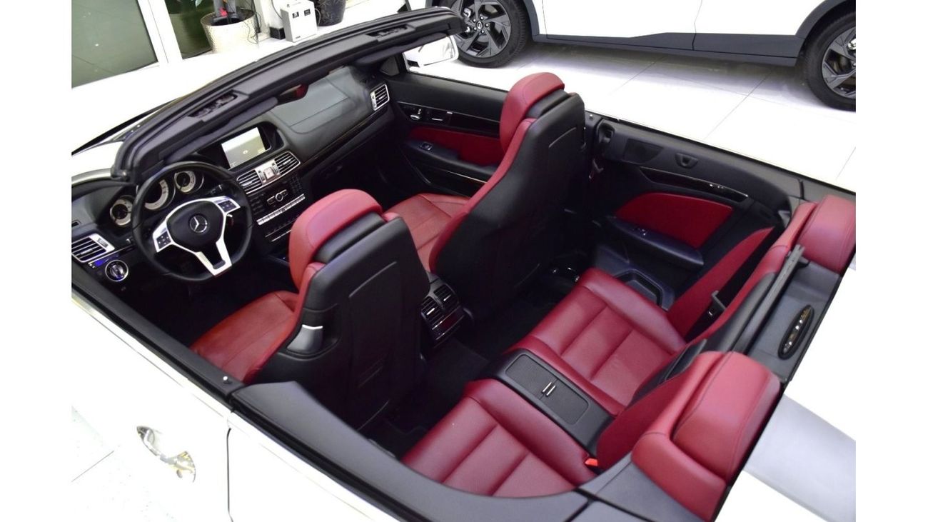 مرسيدس بنز E 400 كوبيه EXCELLENT DEAL for our Mercedes Benz E400 Convertible ( 2015 Model ) in White Color GCC Specs