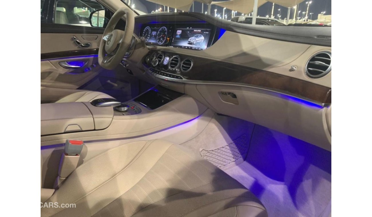 Mercedes-Benz S 500 Mercedes benz S500 model 2015 GCC car prefect condition full option panoramic roof leather seats bac