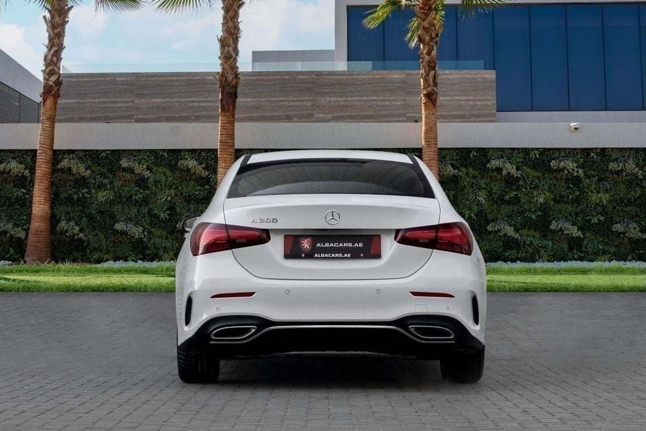 مرسيدس بنز A 200 | 3,427 P.M  | 0% Downpayment | Agency Warranty!