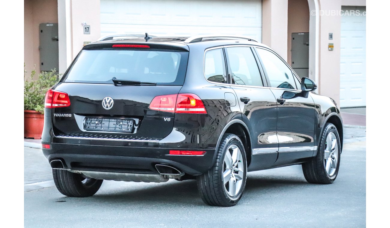 Volkswagen Touareg SEL 2014 GCC under Warranty with Zero downpayment.