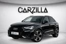 Audi Q3 40 TFSI S Line 2.0L 4WD  AED 1,860 l 0% Down Payment l 40 TFSI S Line Quattro l Full Al