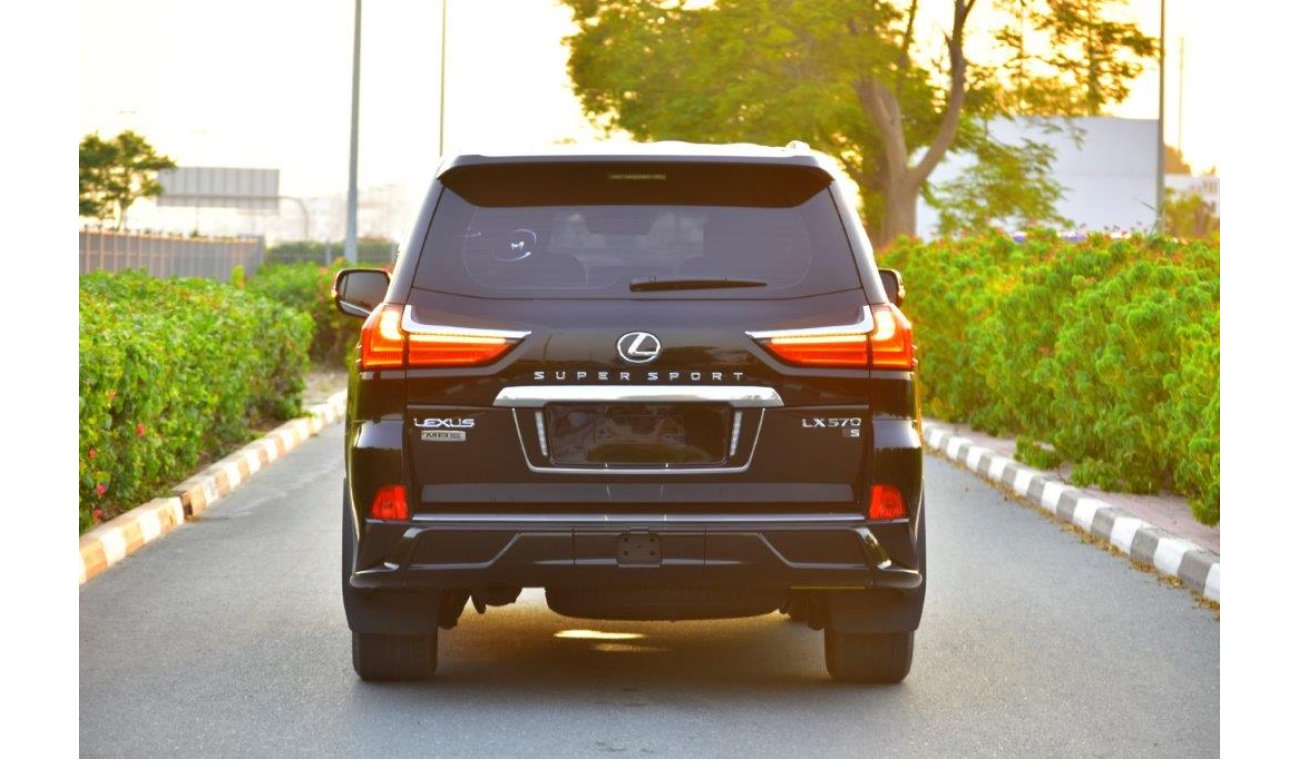 لكزس LX 570 Super Sport 5.7L Petrol with MBS Autobiography Seat (SPECIAL OFFER PRICE)